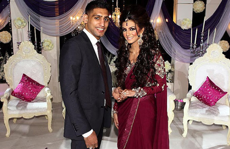 World Champion boxer Amir Khan and Faryal's engagement. (asianweddingexperience.wordpress.com)