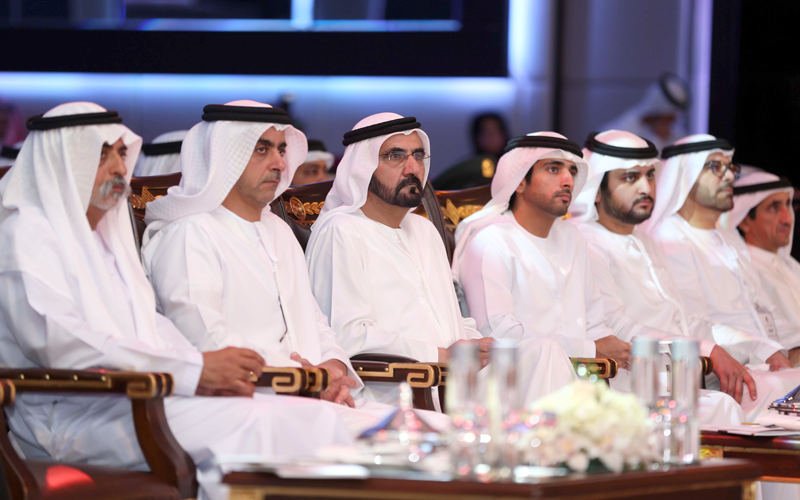 Sheikh Mohammed attending Emirates Government Excellence Conference in Dubai on Tuesday (Wam)