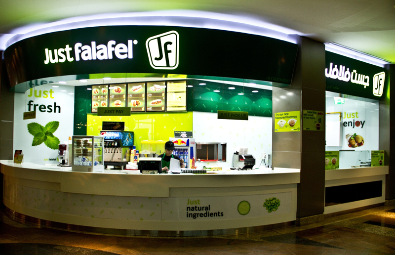 Just Falafel Dubai Festival City (Supplied)