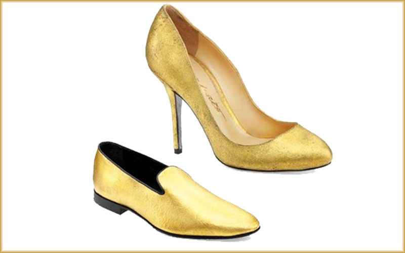 24carat gold shoes for sale in Dubai Business Economy
