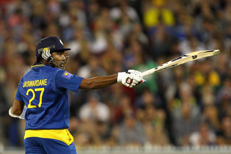 Mahela Jayawardene is the eighth player to pass 11,000 runs in ODIs. (GETTY)