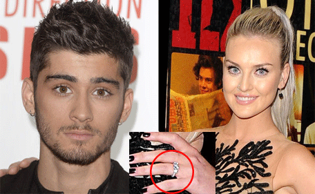 20-year-old One Direction boy-bander Zayn Malik is engaged to girlfriend Perrie Edwards. (Agencies)