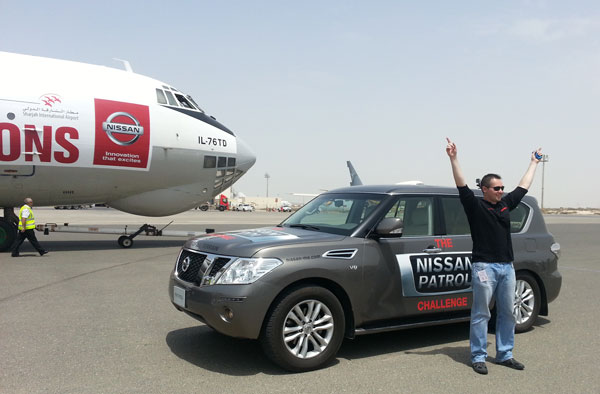 Celebrating the world record...