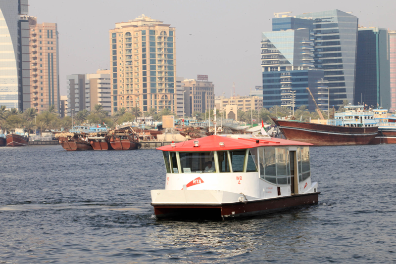 Dubai Water Taxi Map