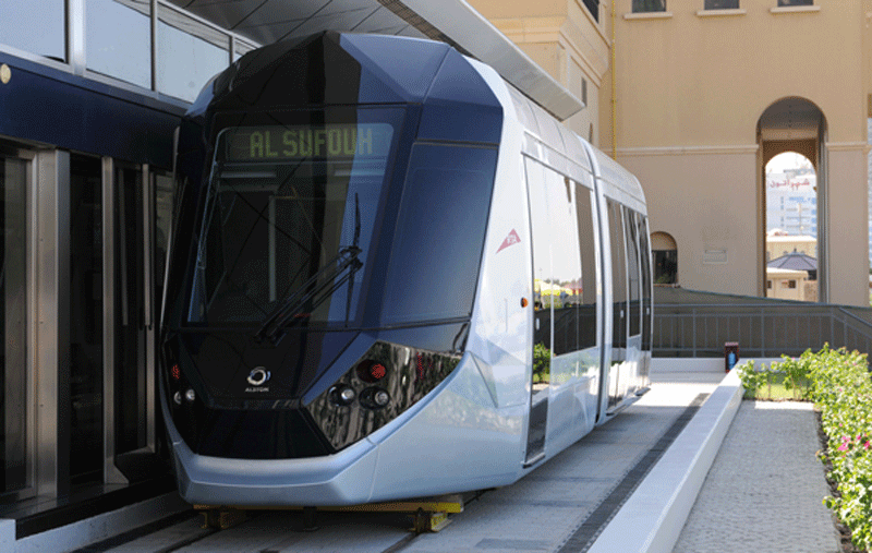 The Dubai Tram is expected to operational in late 2014.