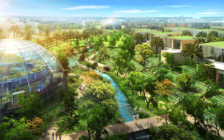 Artist impressions of Dubai Sustainable City (Supplied)