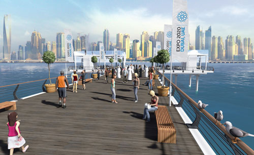 Palm Jumeirah Boardwalk and Piers