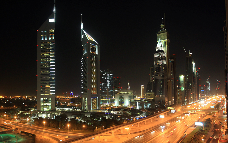 Sheikh Zayed Road (File)