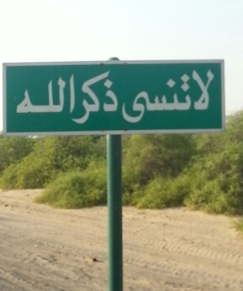 It is also believed that those who put them up are blessed