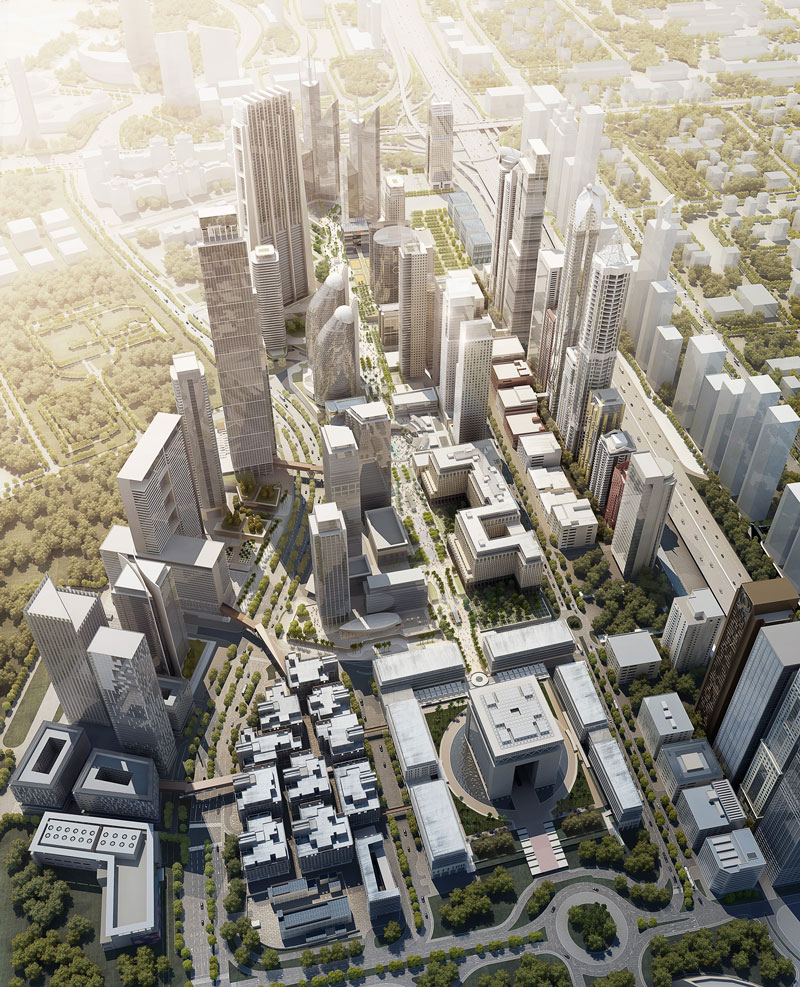 An artist's impression of DIFC's new master plan (SUPPLIED)