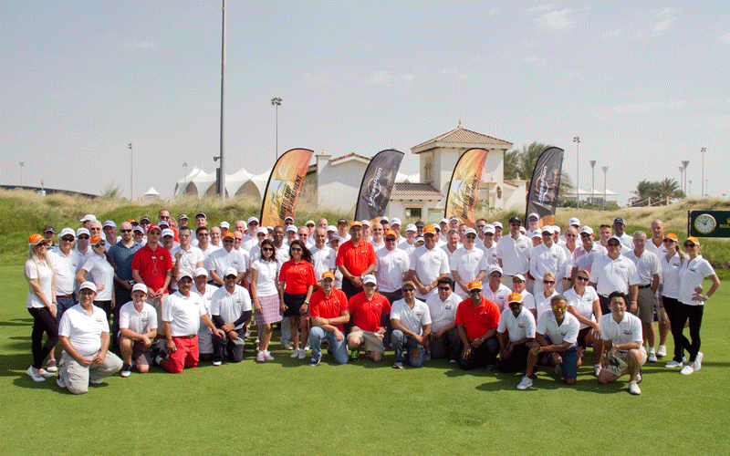 LeasePlan Driver Cup Tournament 2013 at Yas Links Golf Club Abu Dhabi