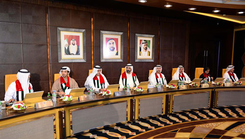 His Highness Sheikh Mohammed bin Rashid Al Maktoum chairs Cabinet meeting at the Presidential Palace (Wam)