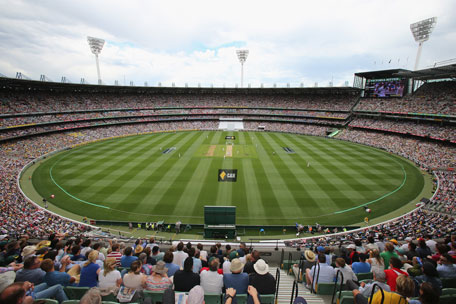 A general view of the crowd of 91,092 spectators, a new world record during day one of the 4th Ashes Test between Australia and England at Melbourne Cricket Ground on December 26, 2013 in Australia. (GETTY)