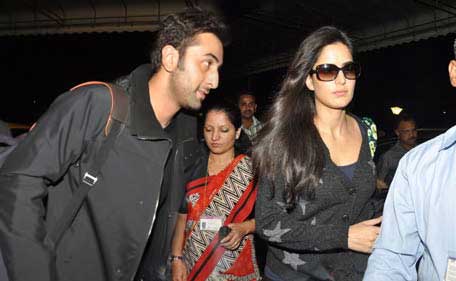 File picture: Ranbir Kapoor and Katrina Kaif leave for New Year holiday (SANSKRITI MEDIA AND ENTERTAINMENT)
