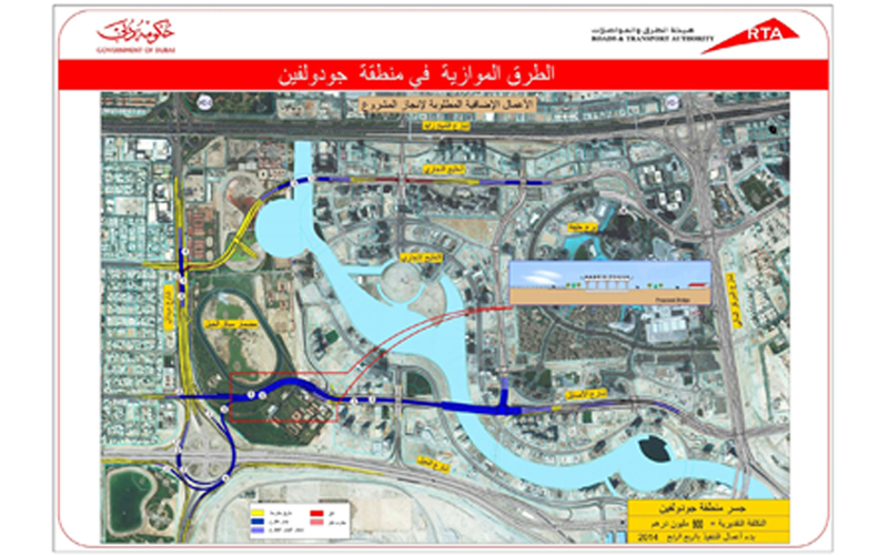Layout of Parallel Roads Project in Godolphin