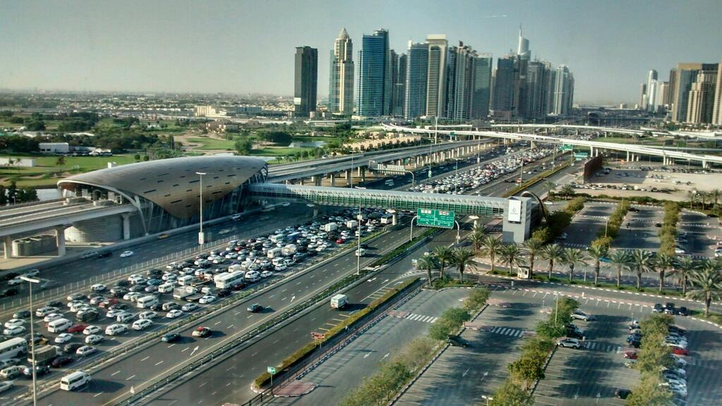 A crash was also reported near Ghantoot, while heading on to Sheikh Zayed Road in the direction of Dubai. (File)