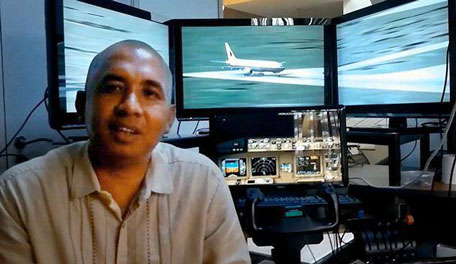 Missing Malaysian flight captain Zaharie Ahmad Shah. (FACEBOOK)