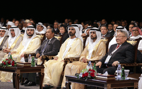 His Highness Sheikh Mohammed bin Rashid Al Maktoum attends opening ceremony of 4th AIM (Wam)