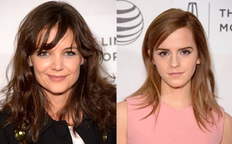 At the 'Boulevard': Katie Holmes, Emma Watson - Entertainment
