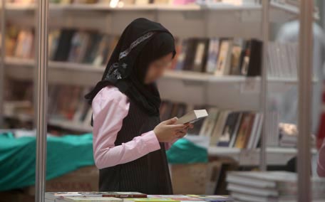 Abu Dhabi International Book Fair. Photo by Erik Arazas