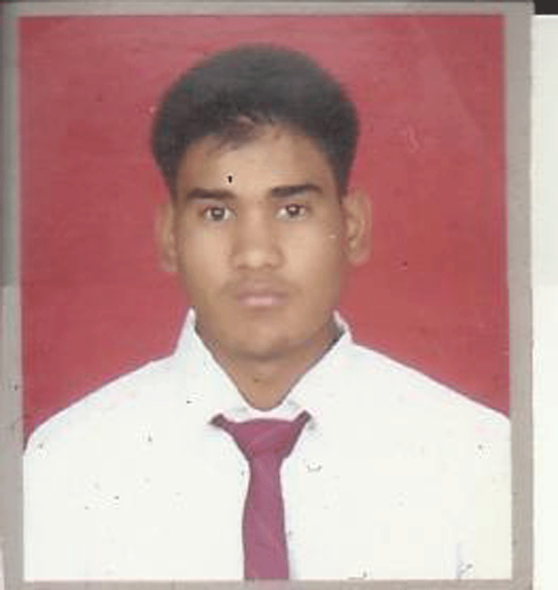 20-year-old Deepak Singh who died in the cargo ship fire off the coast of Sharjah.