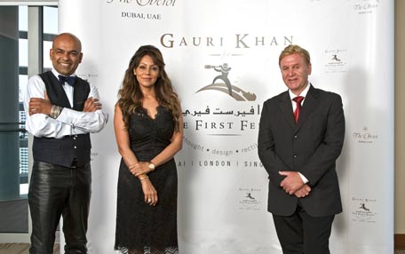 Chaudhry, Gauri Khan and Heinz Klier