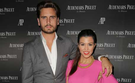 Scott Disick and Kourtney Kardashian attend a cocktail reception to celebrate the launch of new watch for Audemars Piguet on September 27, 2013 in Miami Beach, Florida. (GETTY Images)