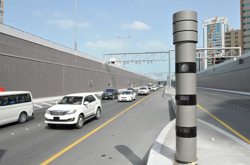 Image result for Abu Dhabi installs new radars with number plate recognition technology