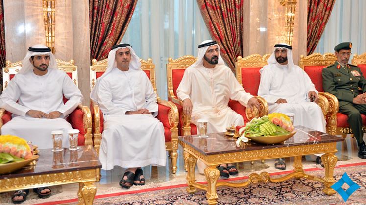Sheikh Mohammed held the meeting in the presence of Sheikh Hamdan bin Mohammed bin Rashid Al Maktoum and Lt General Sheikh Saif bin Zayed Al Nahyan. (Supplied)