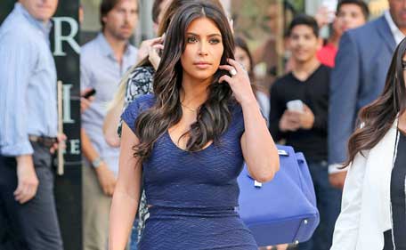 US reality star Kim Kardashian. (BANG)
