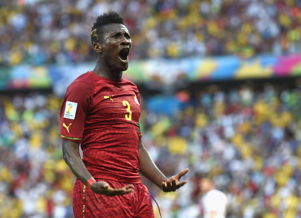 Asamoah Gyan Pic: Getty Images