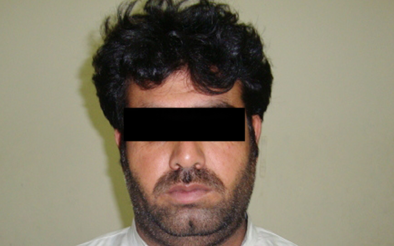 The man arrested by Sharjah Police for helping a housemaid to flee her employer.