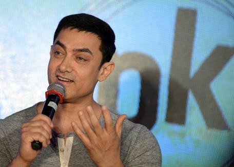 Indian actor Aamir Khan's 'PK' releases in UAE cinemas on December 19. (AFP)