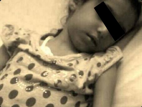 Eight-year-old Roua who died of torture at the hand of her step-mother.