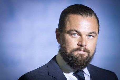 Actor Leonardo DiCaprio is pictured during a ceremony to be named a "United Nations Messenger of Peace" with a special focus on climate change at the United Nations headquarters in the Manhattan borough of New York September 20, 2014. (REUTERS)