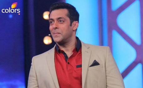 Bollywood actor Salman Khan hosts Indian reality show 'Bigg Boss 8'.