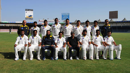Pakistan 'A' team which beat Australia in a warm-up match in Sharjah. (SUPPLIED)
