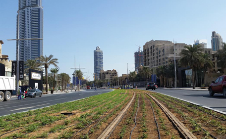Downtown Dubai’s very own, unique transit mode aims to offer easy access to such iconic landmarks like Burj Khalifa and Dubai Mall. (Majorie van Leijen)