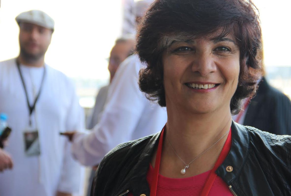 Amal Hawijeh, the legendary Syrian actress, artist and writer enjoys surprising people when they find out their favourite male cartoon characters from the 80s and early 90s was dubbed by her in Arabic. (Abdullah Al Mehairi)