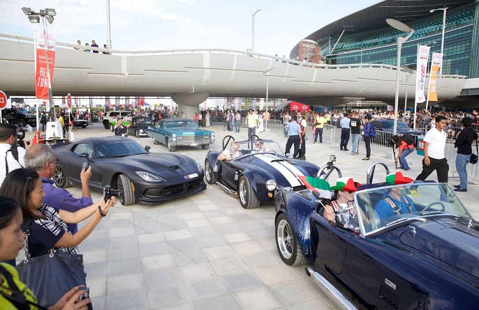 The Dubai Car Parade for UAE National Day. (Emarat Al Youm)