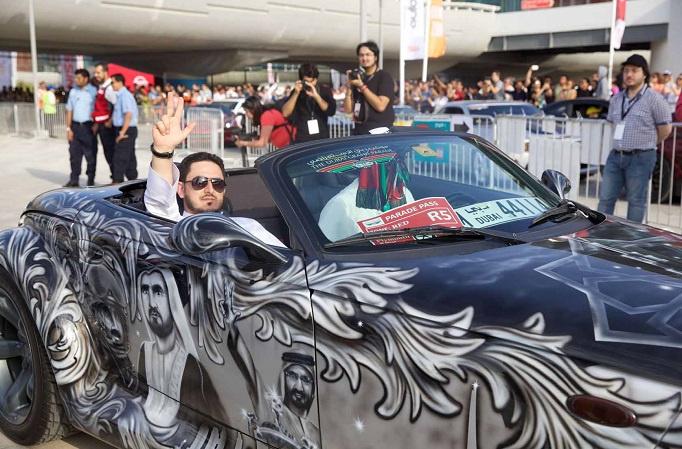 The Dubai Car Parade for UAE National Day held on Friday, November 28. (Emarat Al Youm)