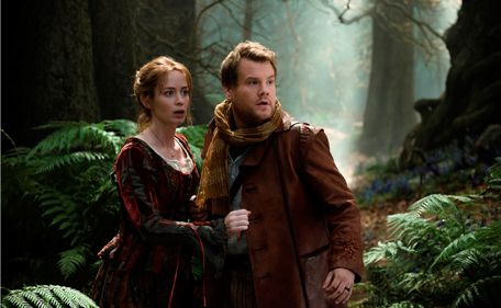 Rob Marshall’s fun musical ‘Into the Woods’ that blends children’s classics Cinderella, Little Red Riding Hood, Jack and the Beanstalk and Rapunzel. (Supplied)
