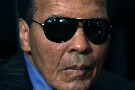 On this May 24, 2011 file photo legendary heavyweight boxing champion Muhammad Ali  attends a news conference at the National Press Club in Washington, DC. (AFP)