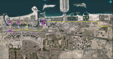RTA has started closing some left turns and U-turns at five junctions in Dubai Marina and Jumeirah Beach Residence (JBR). (Supplied)