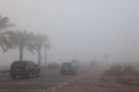 UAE not to be affected by snowstorm but foggy conditions to prevail in the country. (Ahmad Ardity)
