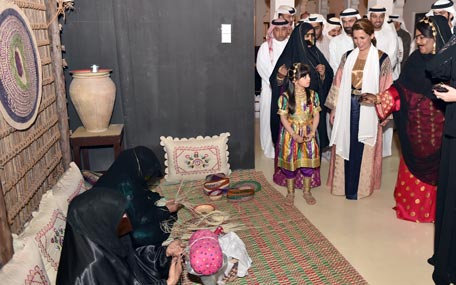 Princess Haya bint Al Hussein at the Zayed bin Mohammed Family Gathering in Al Khawaneej in Dubai on Wednesday. (Wam)