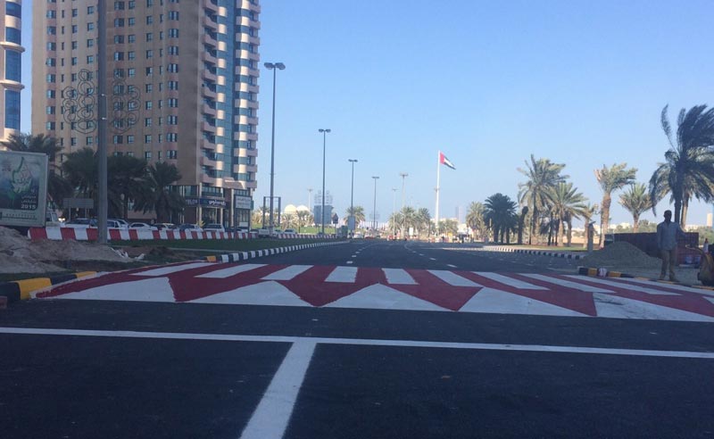 Corniche Street in Majaz 3 in Sharjah. (Supplied)