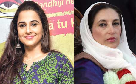 Actress prefers to maintain silence on reports of portraying first female Pakistani Prime Minister. (Agencies)