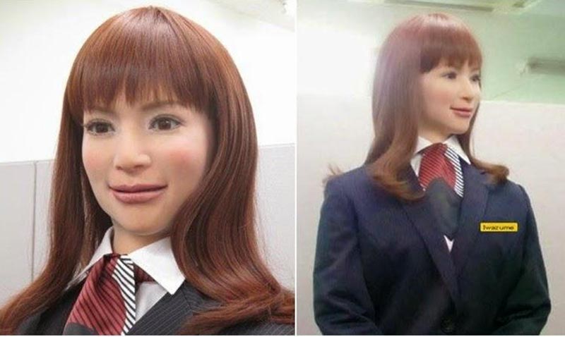 A hotel with robots as staffers is to open in Japan in July. (Picture courtesy Twitter)