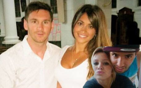 Super-scorers hang out: Aguero, Messi with girlfriends - Entertainment ...